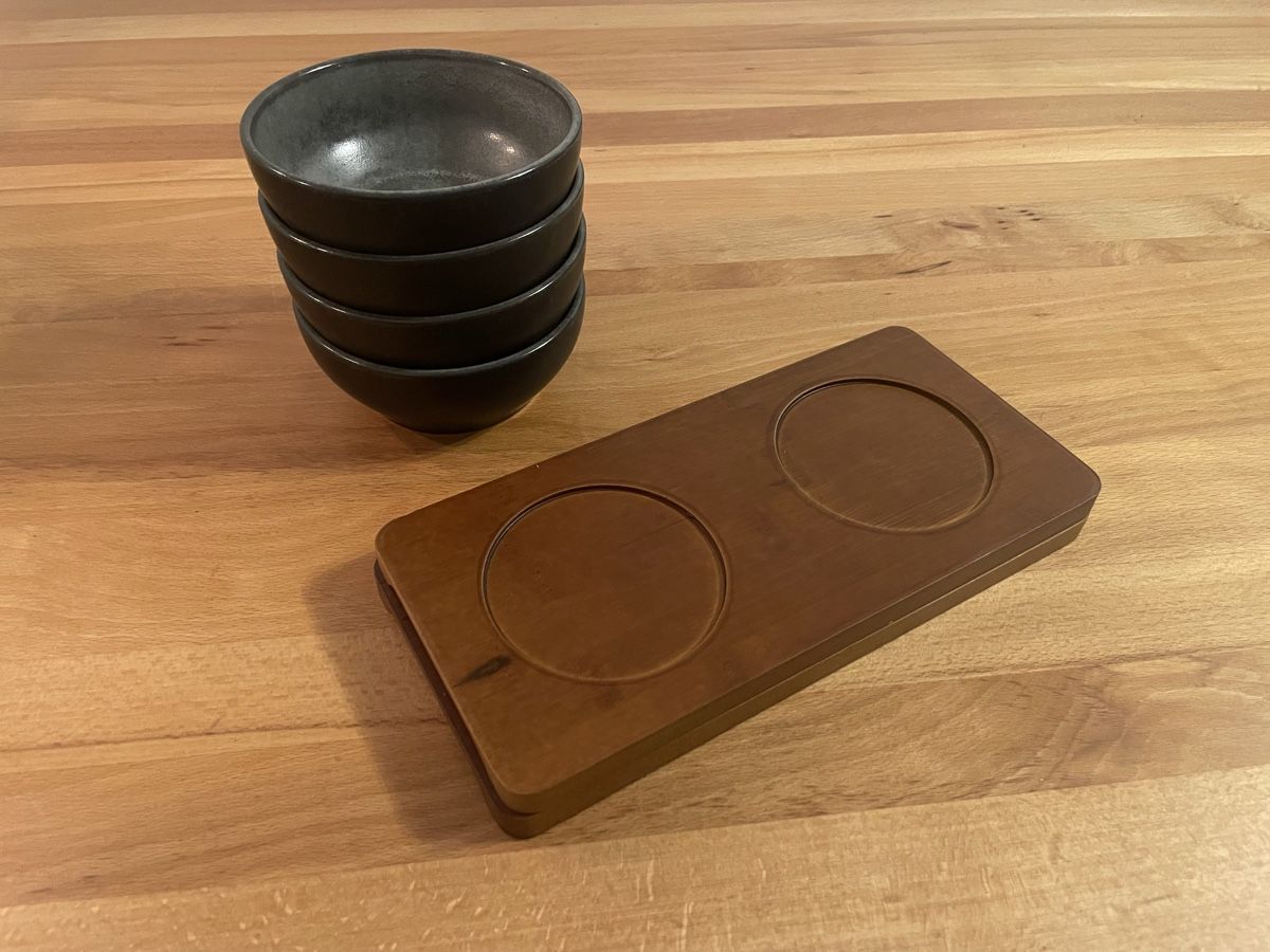 Set di piatti: Aperoschalen-Geschirrset-Servierset – Nuovo e nell'imballaggio originale da Stetten AG venduto da Sirius_28 2