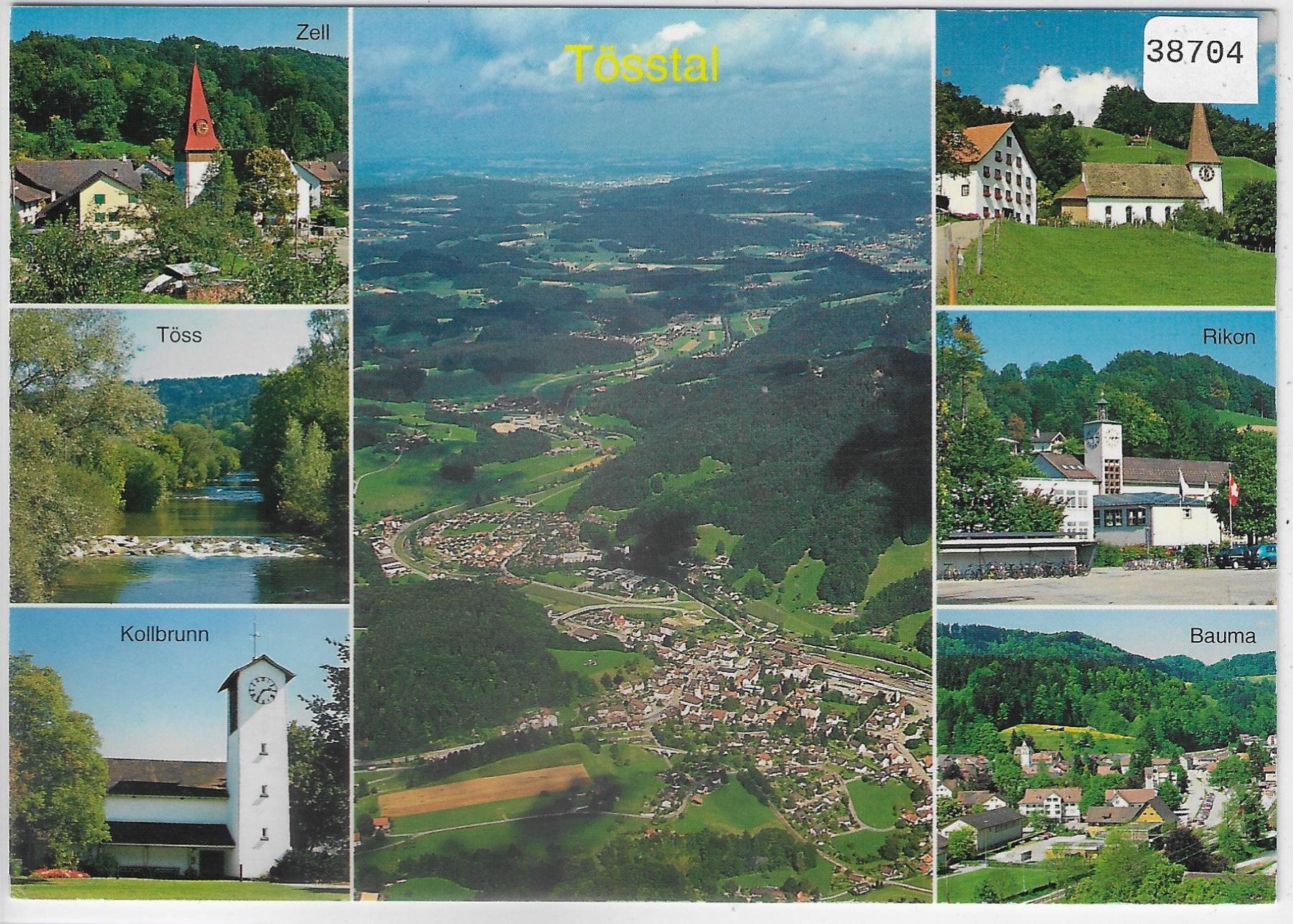 Cartoline postali: Tösstal - Multiview – Usato da Ettingen venduto da Kartenplanet