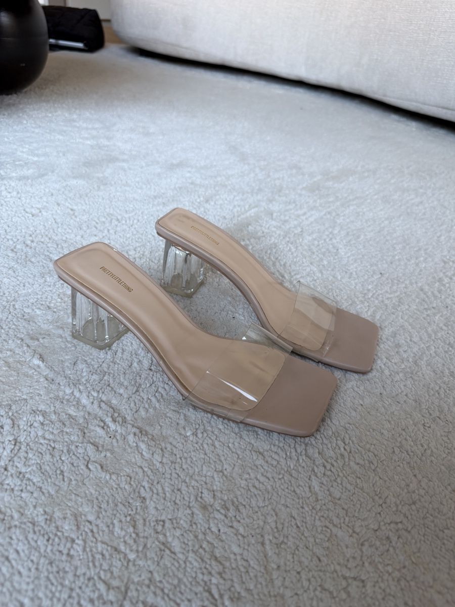 Damenschuhe: Heels transparent beige, size 36 – Gebraucht aus Dübendorf von ilianalou