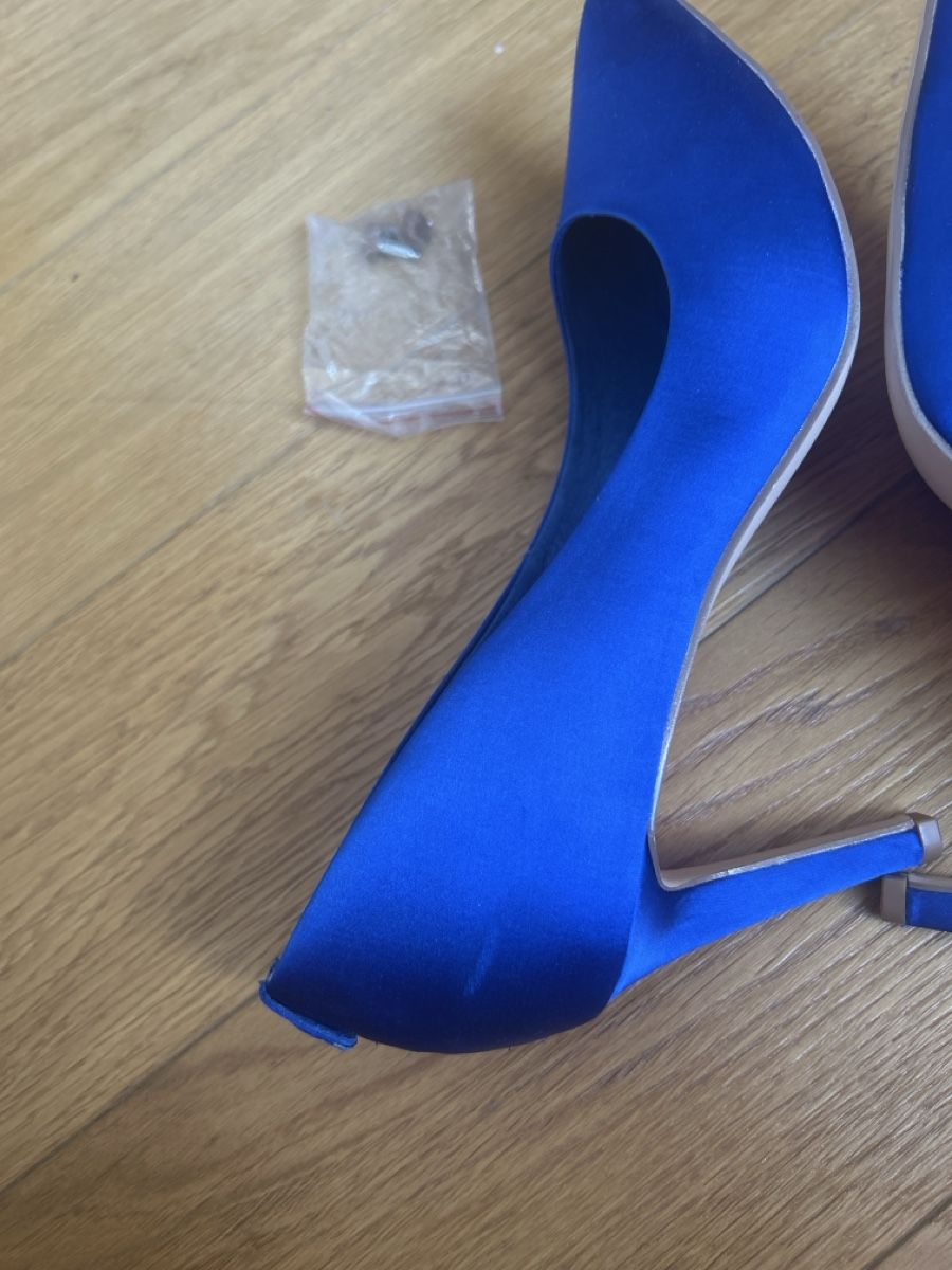 Scarpe da donna: La Strada Pumps blau Textil 41 – Usato da Baar venduto da Lulu- 4