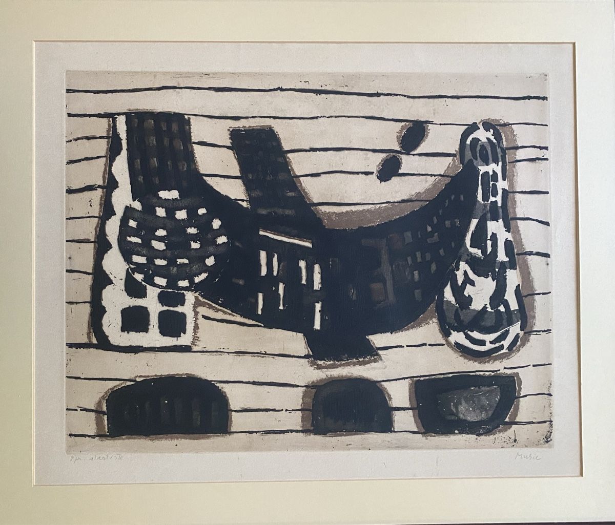 Grafica & Litografie: MUSIC ANTONIO ZORAN - handsigniert  – Usato da Bern venduto da art-for-sale
