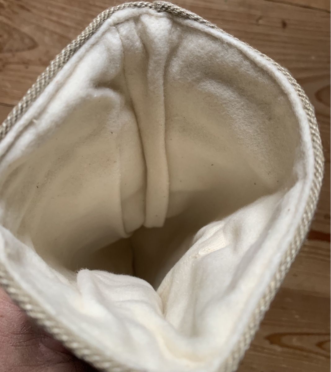 Schweizer Armee Guanti & manicotti: Zwilchhandschuhe der CH Armee, Modell Holzhacker – Nuovo (secondo la descrizione) da Goldingen venduto da Bergler012 2