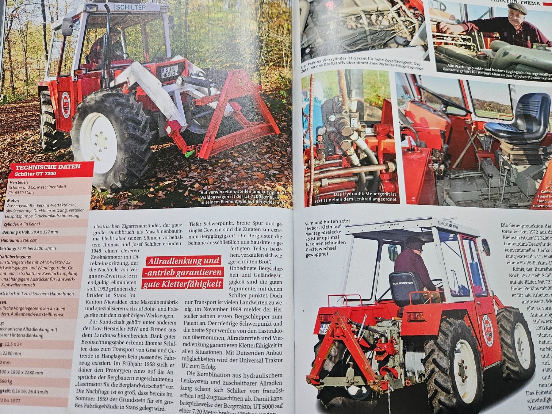 Claas Traktoren: Oldtimer Traktor 7/21 John Deere Schilter UT 7200 Unimog xb – Gebraucht aus Flawil von sr1_f6st 9