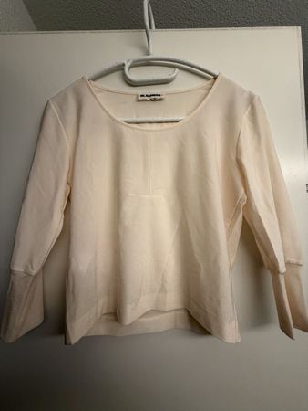 Jil Sander Top durchsichtig glänzend rosa Gr M 1x getragen
