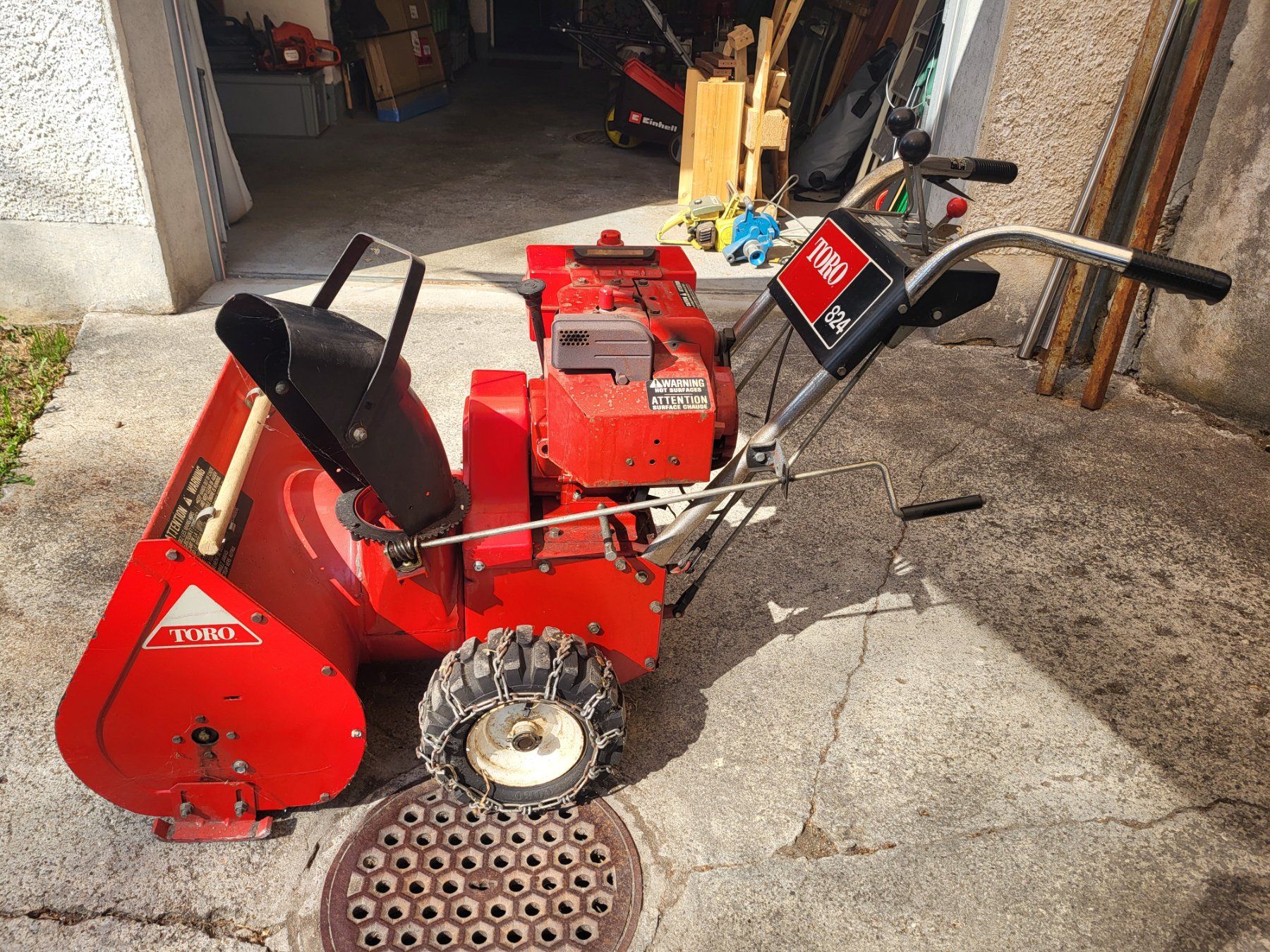 Toro Tutte le macchine: Schneefräse Toro 824 – Difettoso da Bauma venduto da SuBu04