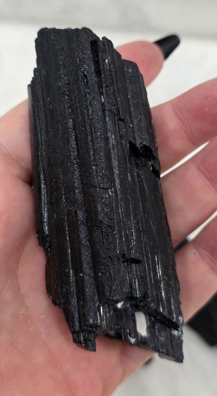 Minerali & Pietre curative: 5 schwarze Turmalin Stücke 461g – Nuovo e nell'imballaggio originale da Matzingen venduto da Shay_Crystalz 1