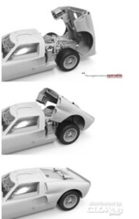 Modellbausätze & Standmodelle: Ford GT40 MK.II '66 Modellauto 1/12 – Neu und originalverpackt aus Bottenwil von Toyscout 5