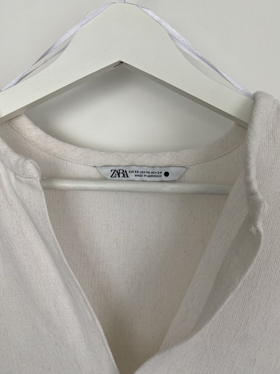 Zara Top: Blouse blanche ZARA, XS – Nuovo (secondo la descrizione) da Bussigny venduto da cac_q2c6 3
