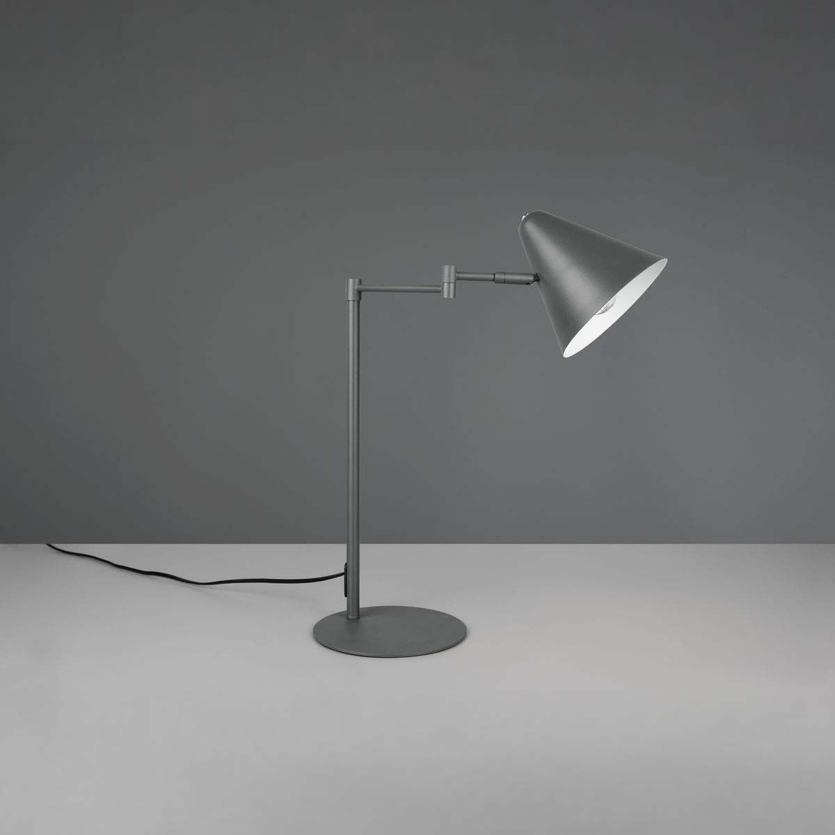 Lampade: Tischleuchte, Anthrazit, 51 cm Höhe – Nuovo (secondo la descrizione) da Kreuzlingen venduto da Smart-Light 5