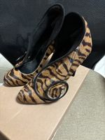 Sergio Rossi Damen Pump tier-print size 38
