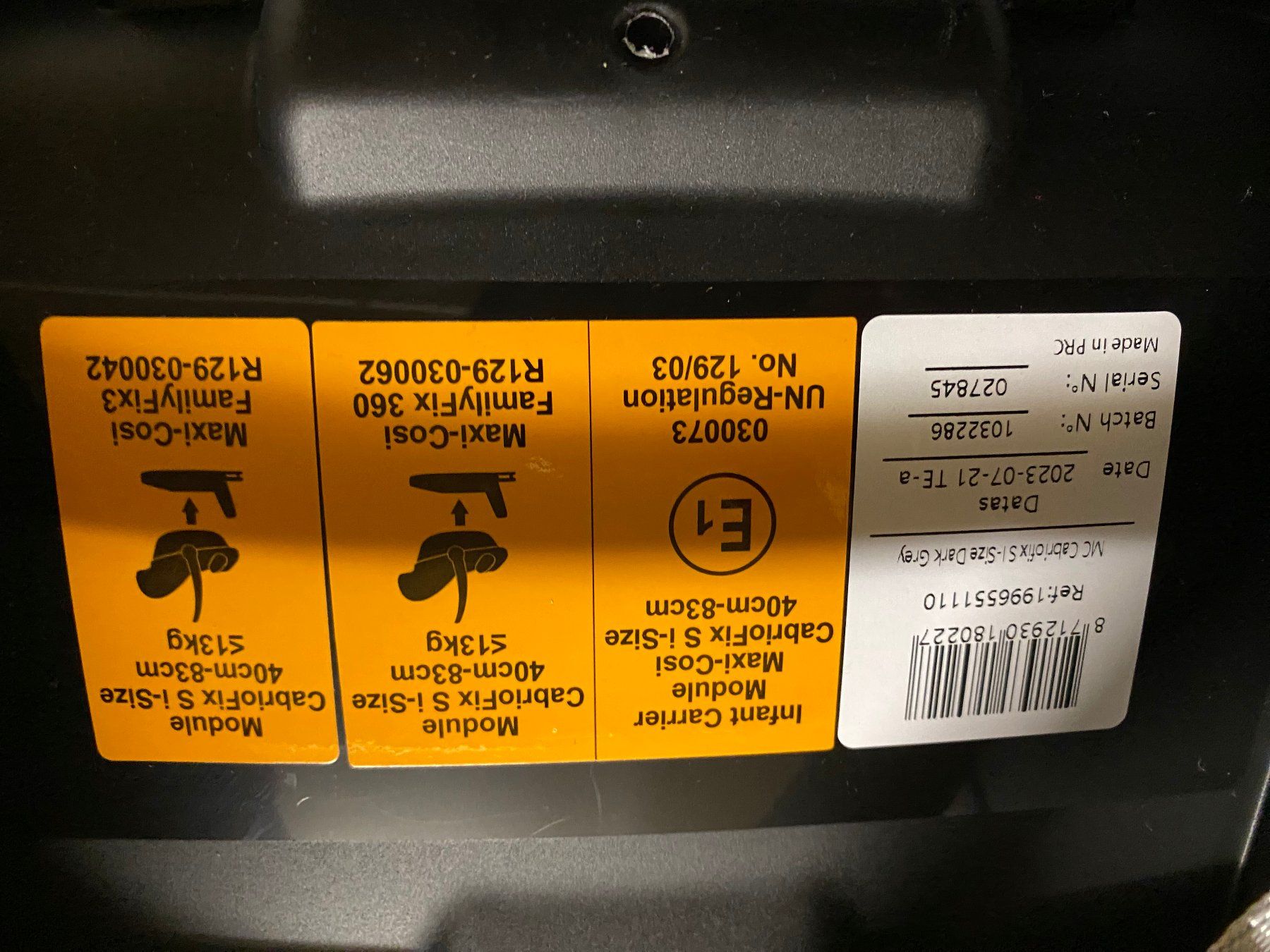 Maxi-Cosi Seggiolini per auto: Maxi-Cosi Babyschale CabrioFix S – Usato da St.Gallen venduto da kingsamas 2