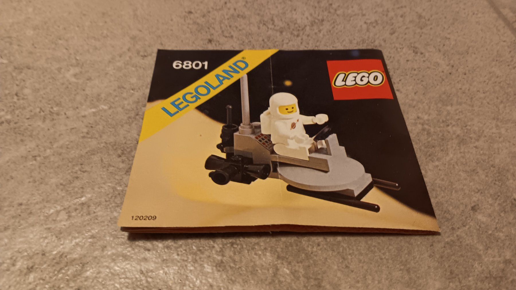 Lego Giocattoli: LEGO SPACE 1981 - Space scooter - 6801 – Usato da COLLOMBEY venduto da Lego80s 2