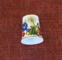 Fingerhut Porzellan Blumen