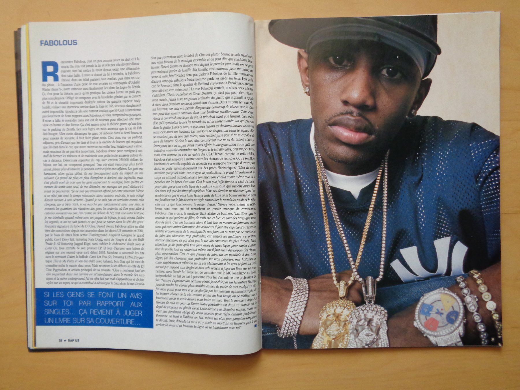CD: Rap US Magazine 2003 G-Unit 50 Cent Madlib Raekwon AZ + CD – Usato da Romainmôtier venduto da Oaxaca9 4