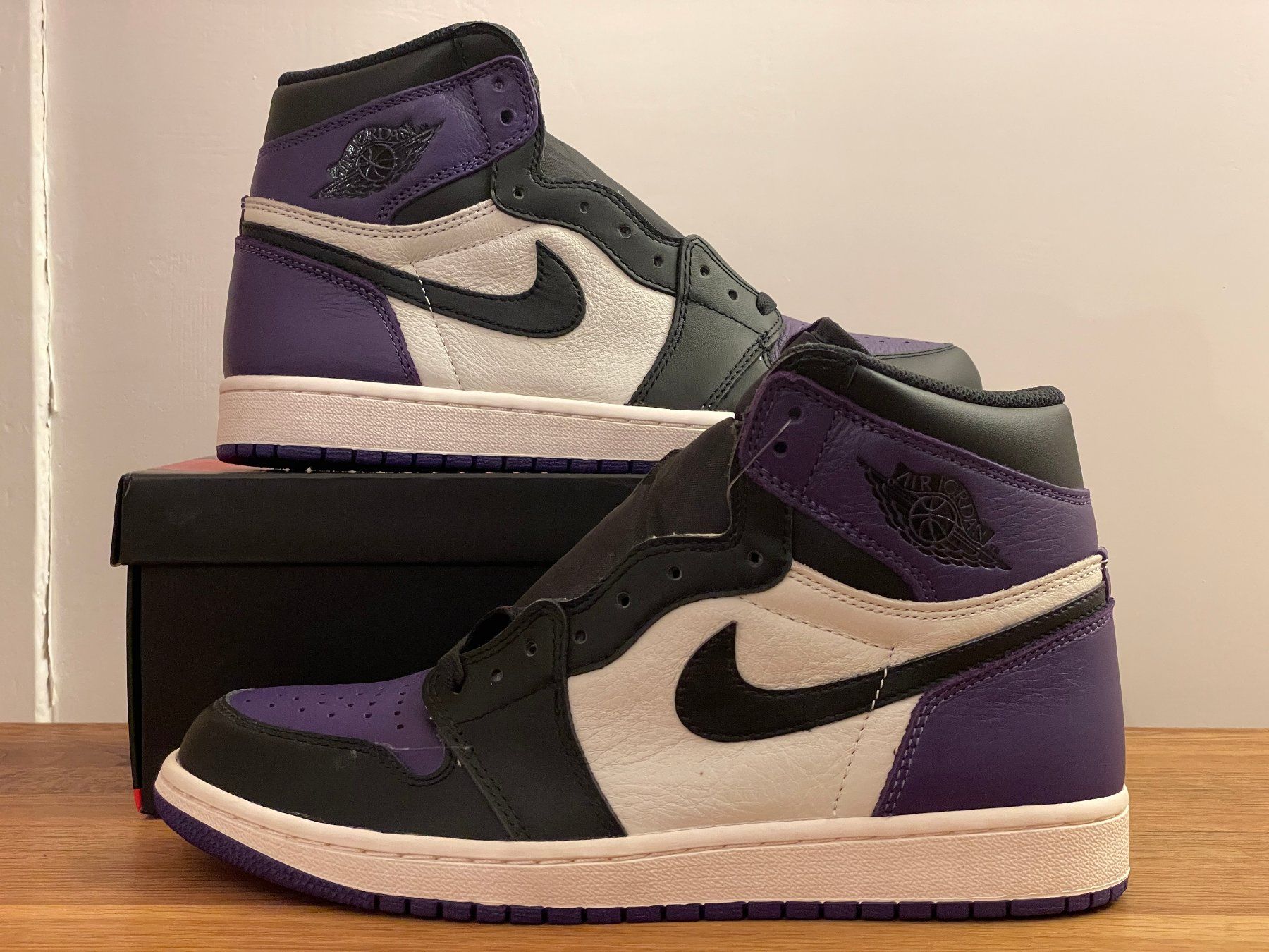 Herrenschuhe: Nike Air Jordan 1 High OG | Court Purple | 43 9.5 – Neu und originalverpackt aus Schaffhausen von mar_mfl9