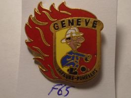 1 Pin Genfer Feuerwehr Pompier Pin (F65)