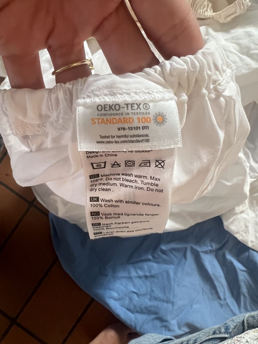 Biancheria da letto: Stokke mini sheets for baby crib  – Nuovo (secondo la descrizione) da Zürich venduto da lin_fg66 1