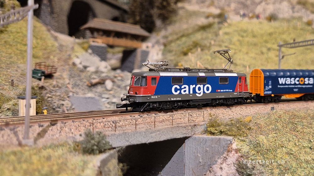 Märklin 88592 SBB Cargo Re 4/4 II Spur Z (Neu und originalverpackt) in ...