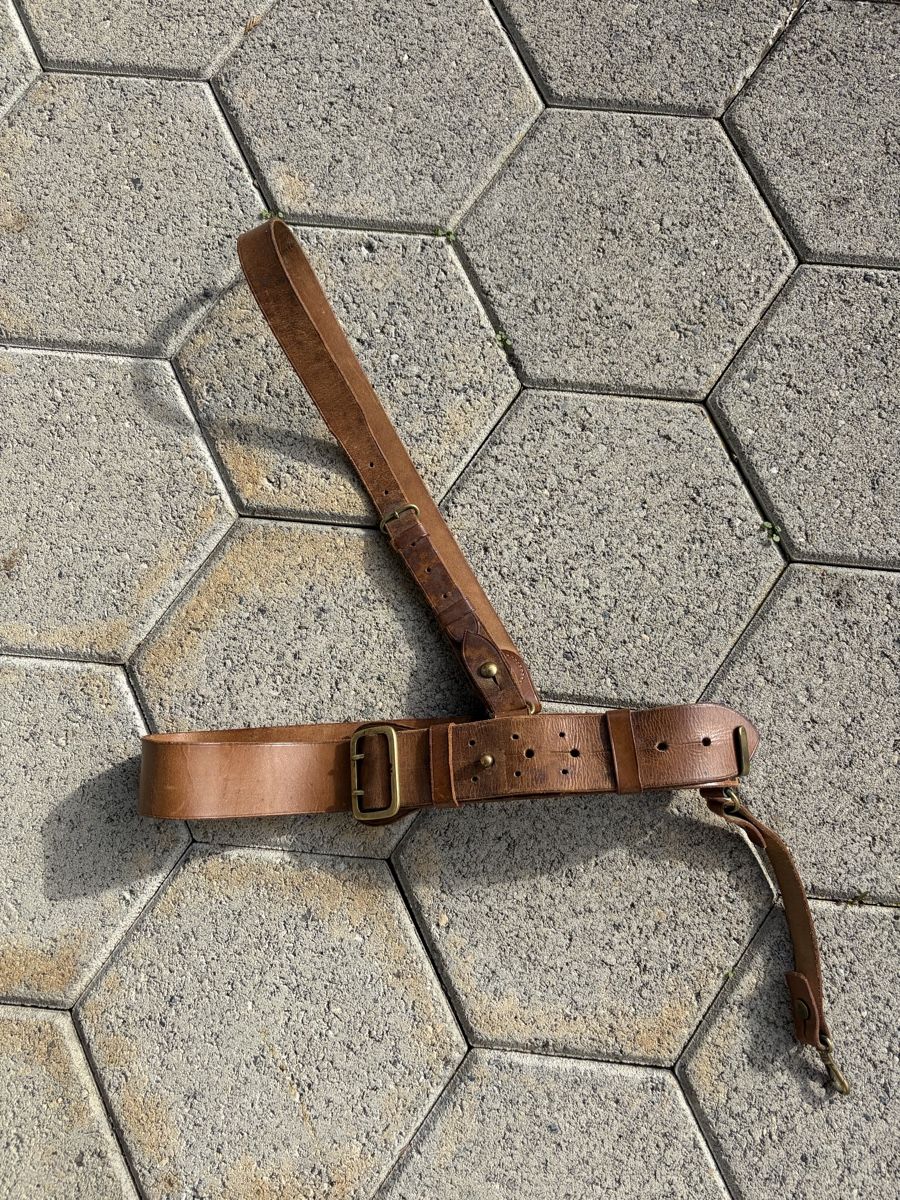Uniformi: Originaler WW2 Englischer Offiziersgürtel – Usato da Balsthal venduto da Sven.sch
