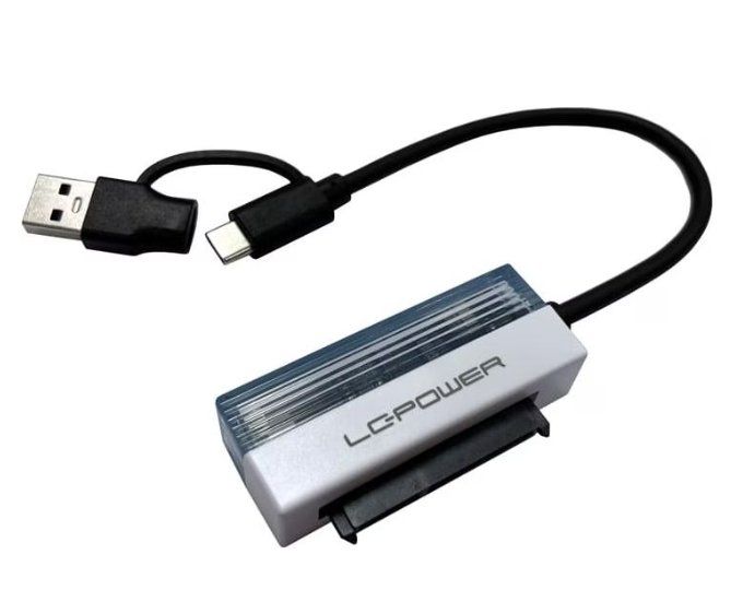 Unità & Adattatore: LC-Power Adapter USB Typ-A -> Typ-C f.2,5",SATA HDD/SSD,USB3 – Nuovo (secondo la descrizione) da Wettingen venduto da xue_6sym