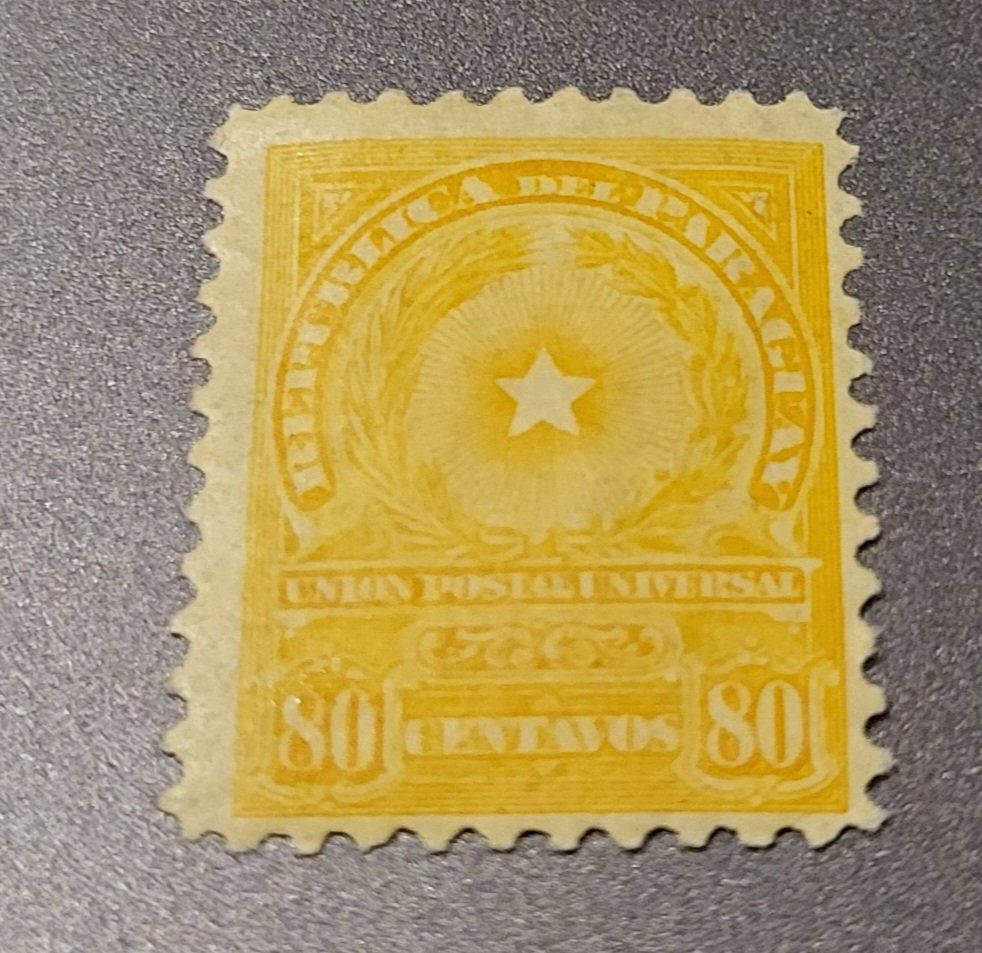 Tutti i francobolli: Paraguay 1913 alte briefmarke – Usato da St Gallen venduto da Stampsalshobby