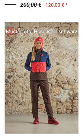 Maloja DachsM Winddichte Outdoor Softshell Hose Damen Gr. L
