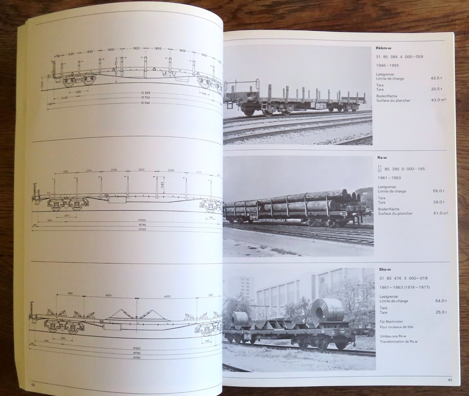 Riviste & Magazine: SBB Güter-Wagen - CFF wagons de marchandises – Usato da Le Locle venduto da LibrairieLaBergerie 1
