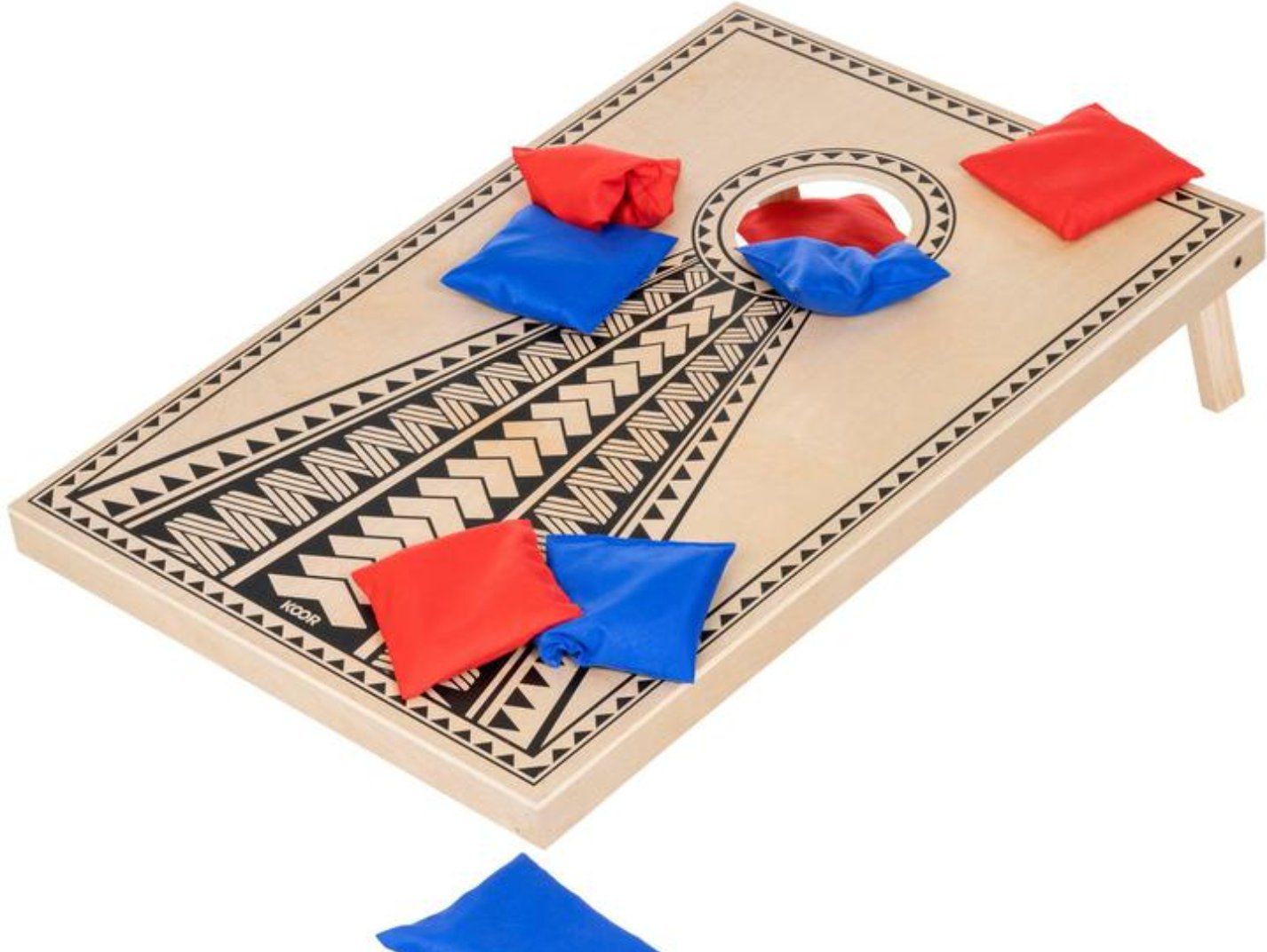 Spiele: KOOR Cornhole mit 2 Boards – Neu und originalverpackt aus Kilchberg ZH von Torch2