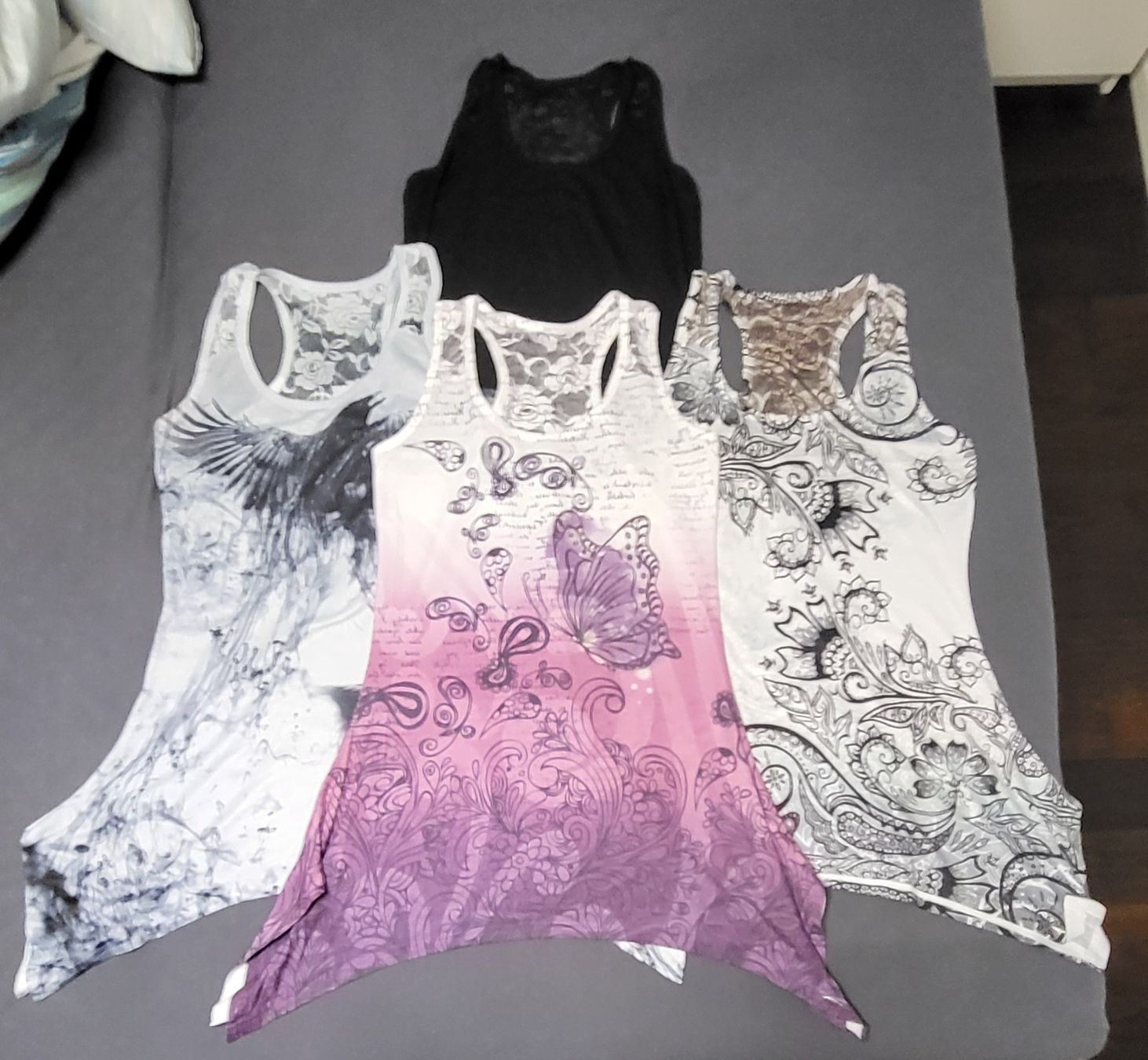 Top: Gothic Shirt / Top Bundle Gr. M Damen, Innocent, EMP – Usato da Neftenbach venduto da isa_f7mb 1