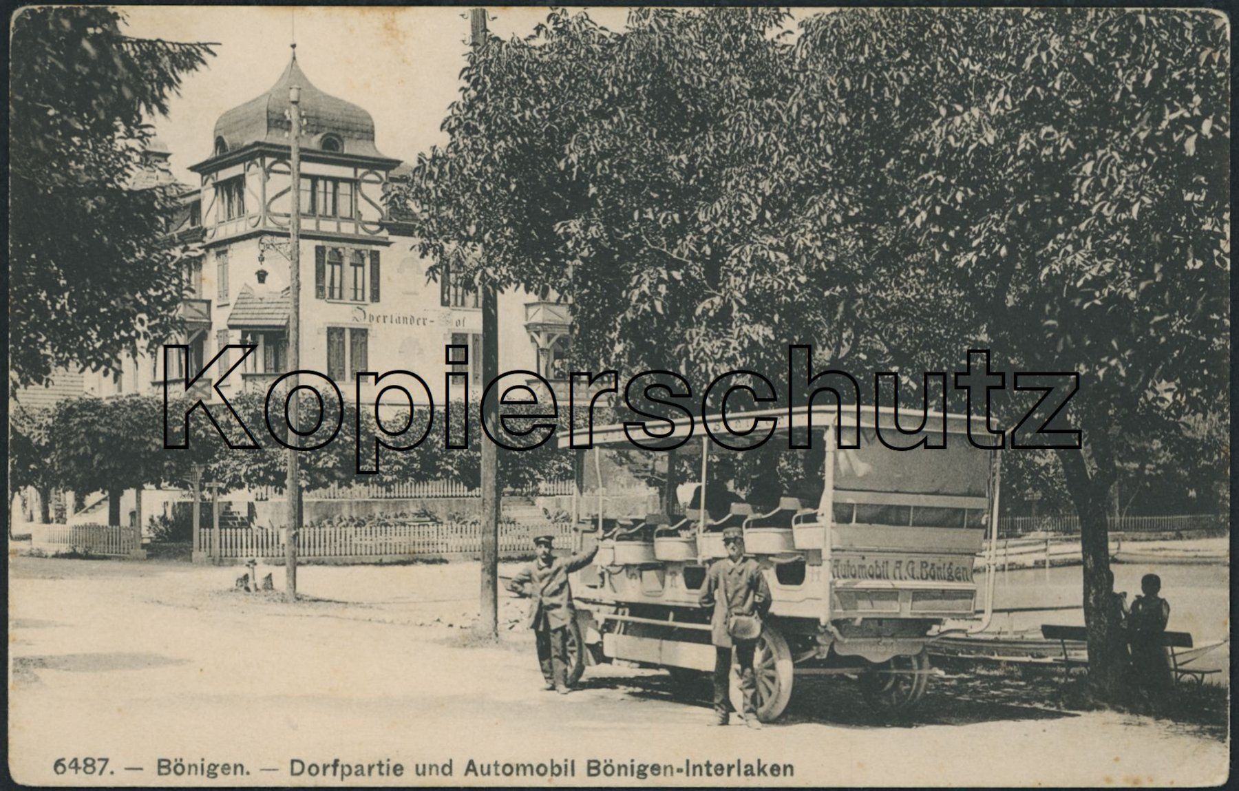 Cartoline postali: BE Bönigen - Bus - Interlaken – Nuovo (secondo la descrizione) da Schindellegi venduto da Jonathan77