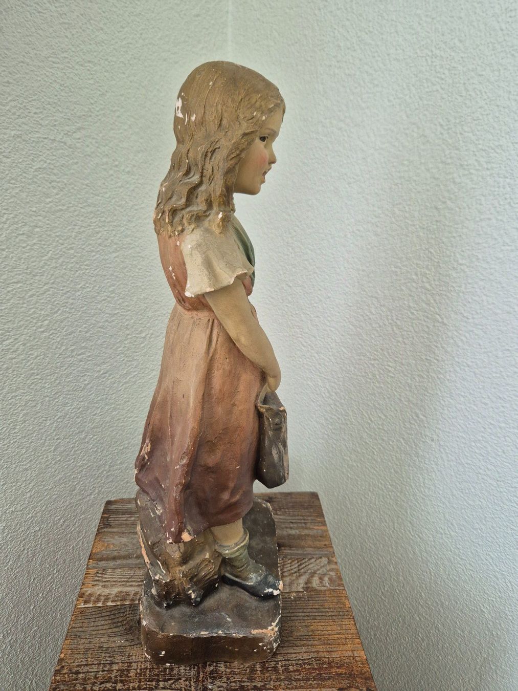 Figuren: Wunderschönes Mädchen auf Sockel gestempelt – Gebraucht aus Berg SG von Bolle01 3