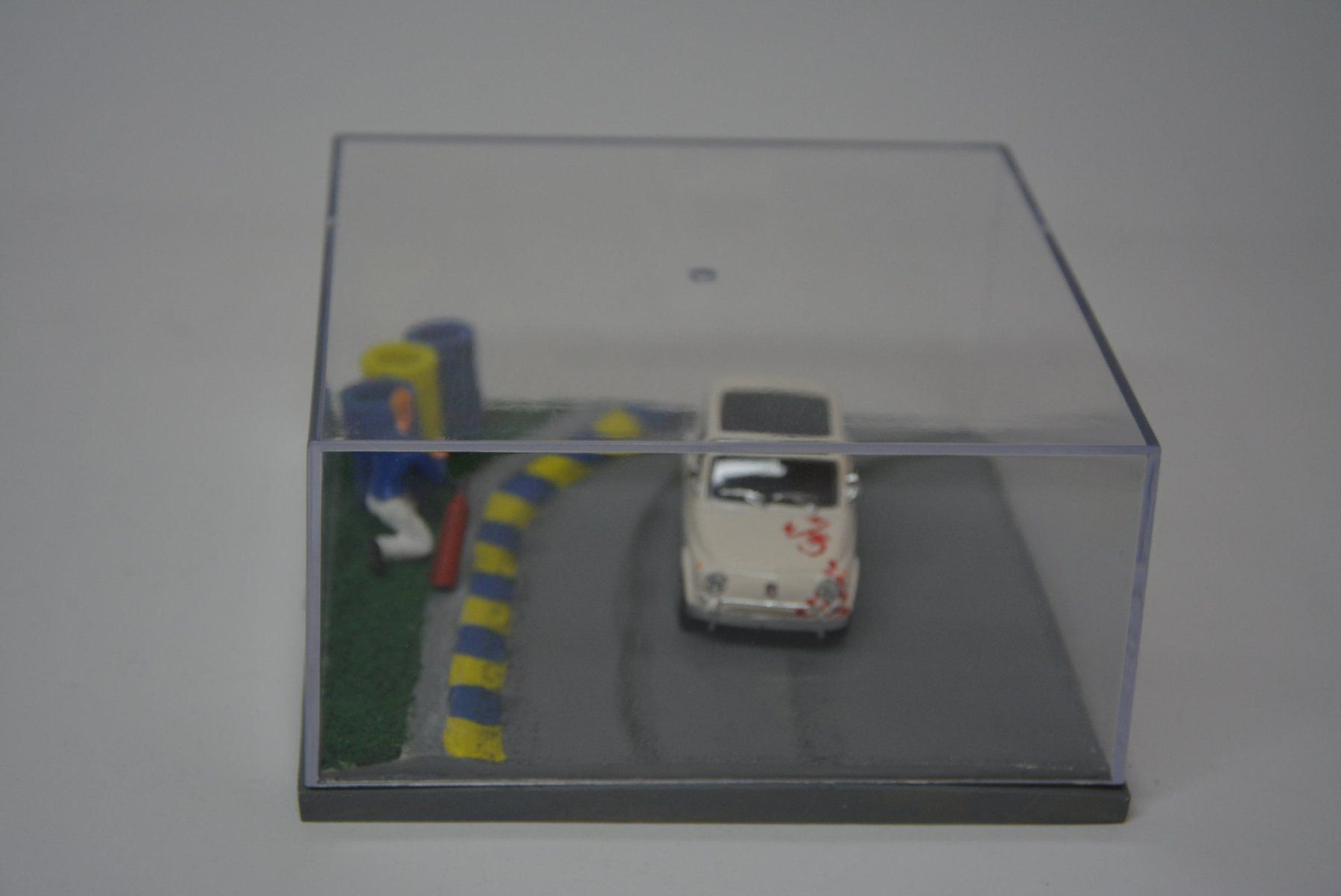 Fiat Modellautos: Fiat 500 Abarth , Diorama , 1:43 – Neu (gemäss Beschreibung) aus Goldach von Feivel9 2