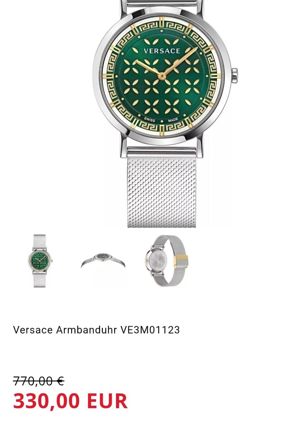 Versace Orologi: Versace Uhr – Nuovo e nell'imballaggio originale da Burgdorf venduto da Max681 5
