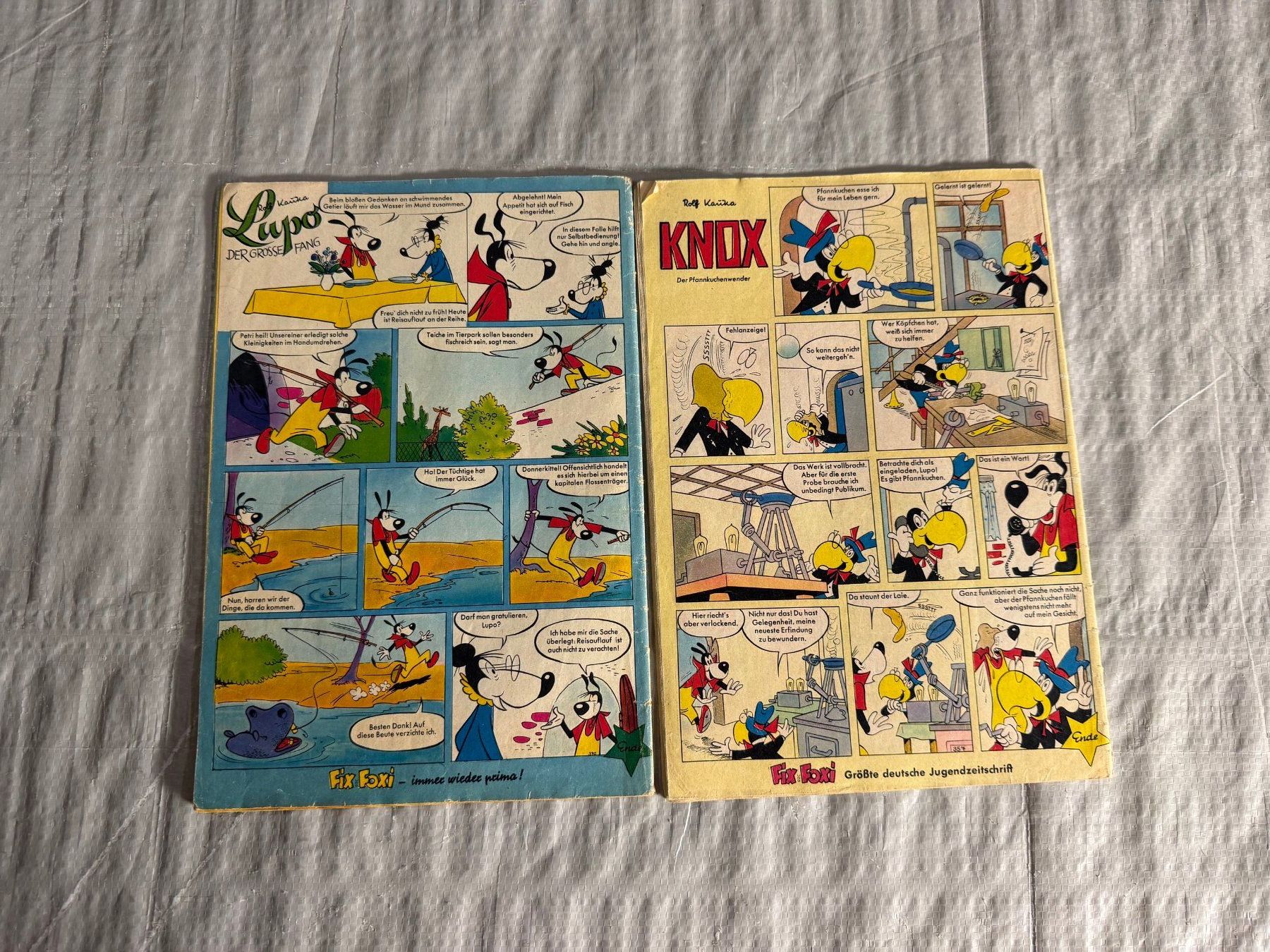 Fumetti: FIX UND FOXI 2 TIEFE NUMMERN – Usato da Frick venduto da RC2367 2