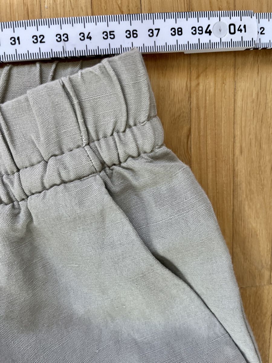 H&M Pantaloni: Leinenhose Gr 36 olivegrün – Usato da Ittigen venduto da franzis6 2