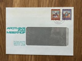 Echt gelaufener Brief Pro Patria 13.8.87