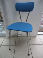 50er Jahre Küchenstuhl Kult Design Hellblau