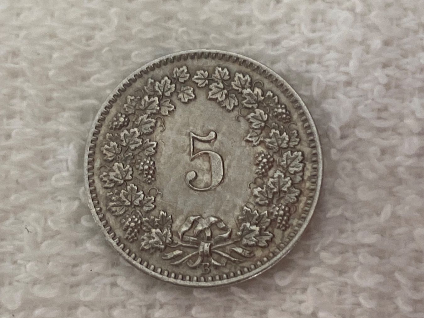 Alle Münzen: 5 centimes/Rappen 1908 – Gebraucht aus Nyon von Ilmi09 1
