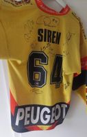 SCB Trikot mit Unterschriften Tosio, Leuenberger, Bührer usw