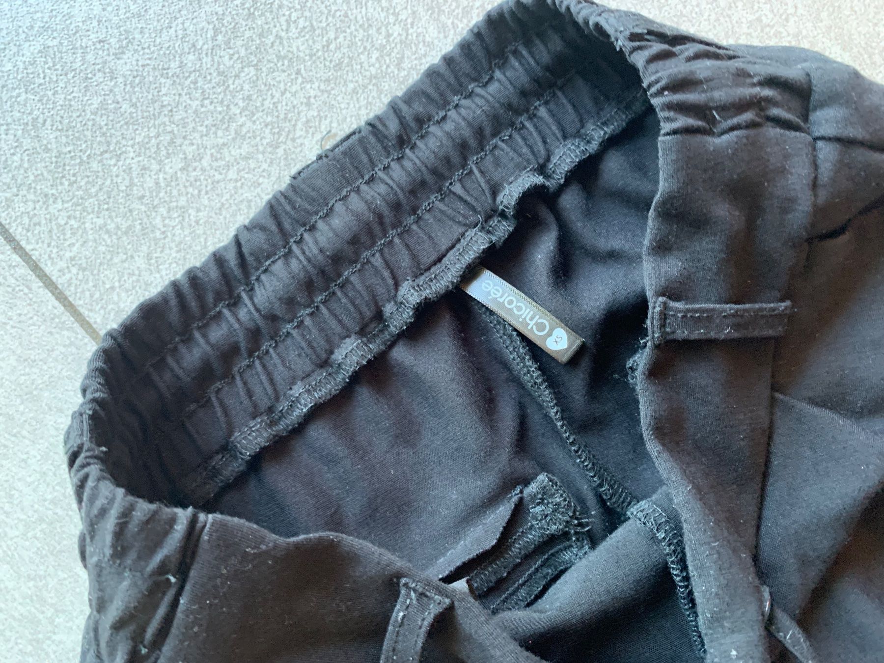 Hosen: Pantalon noir Chicorée Jersey gr. XS – Neu (gemäss Beschreibung) aus Arbedo von nadia1973 2