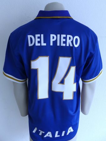 Home, Italia 1996, Del Piero, maillot vintage football