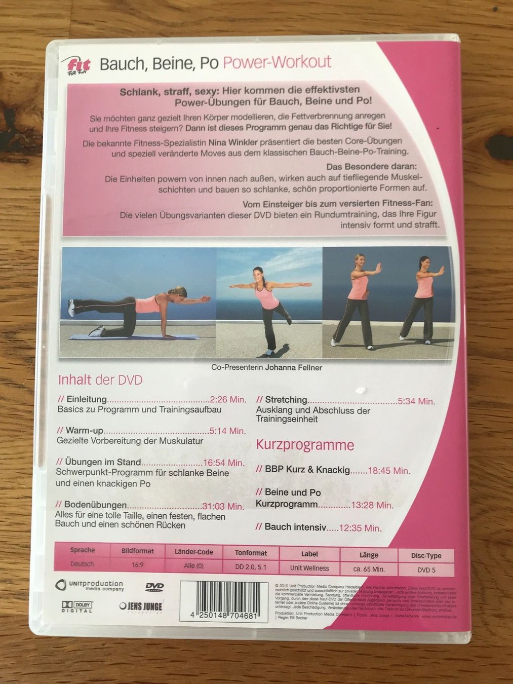 Tutti i DVDs: DVD Power-Workout Bauch,Beine,Po – Nuovo (secondo la descrizione) da Wollerau venduto da Garten1957 1