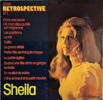 Vinyl LP  - Sheila  -  France 1972 - VG+