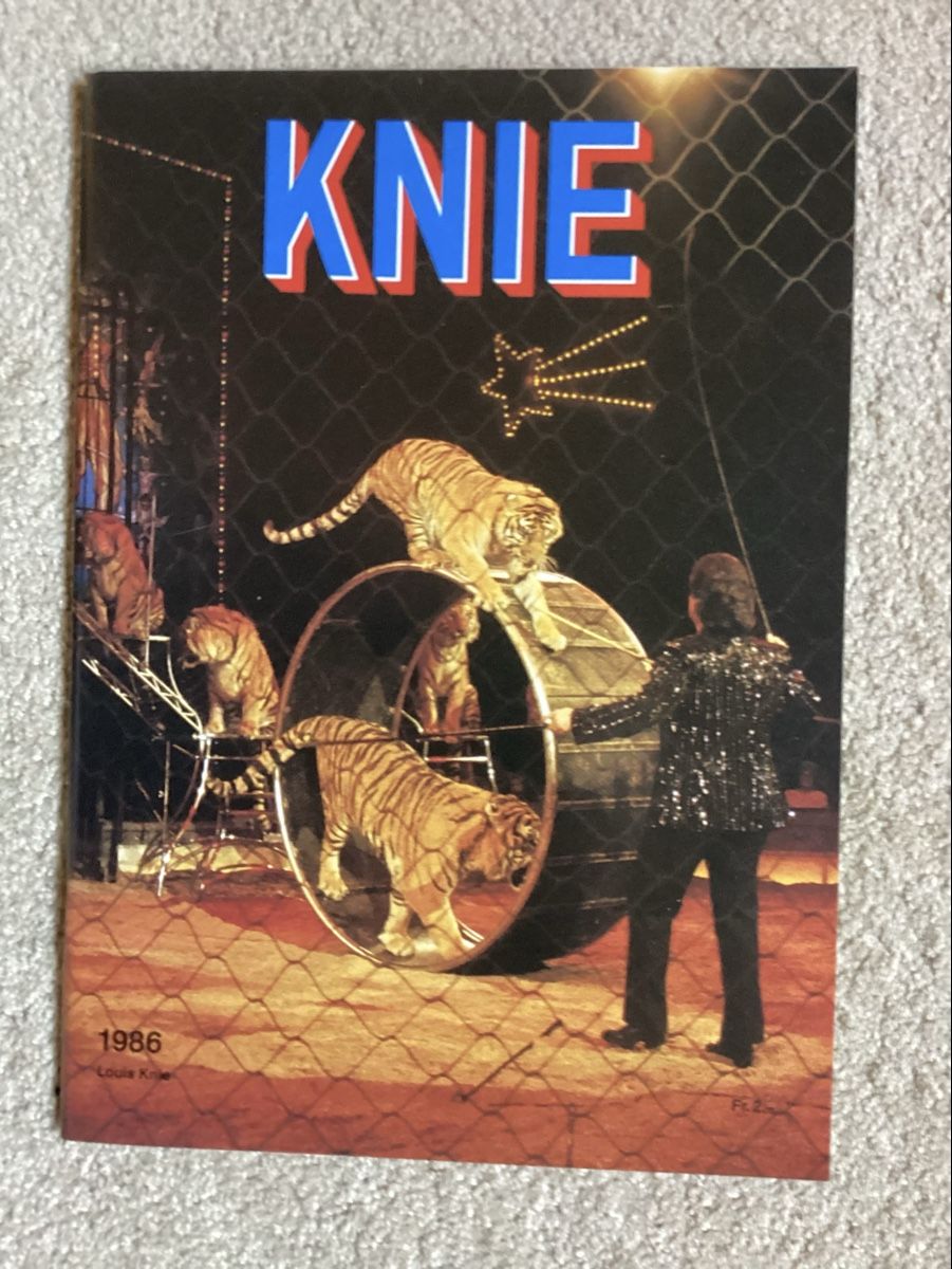 Revues & Magazines: Circus Knie Programm 1986 – D'occasion à Reichenbach i. K. par astra2010