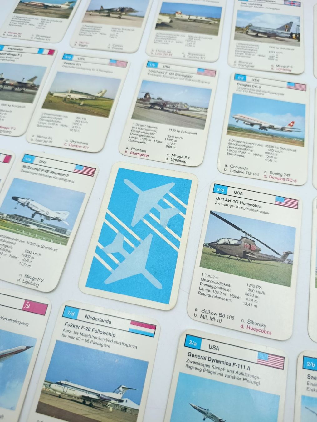Jeux: Vintage Flugzeuge Quartett – D'occasion à Wil SG par Donaldus 3