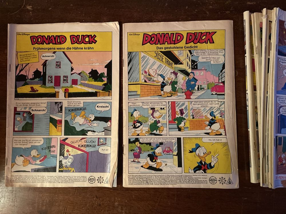 Donald Duck Comics Sammlung - Walt Disney 1982 (Gebraucht) in ...