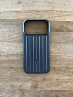 iPhone 17 Pro Max Hülle Dunkelblau im Rimowa-Design Neu