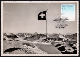 MK Farben der CH - Schneeweiss, Weisshorn-Gipfel