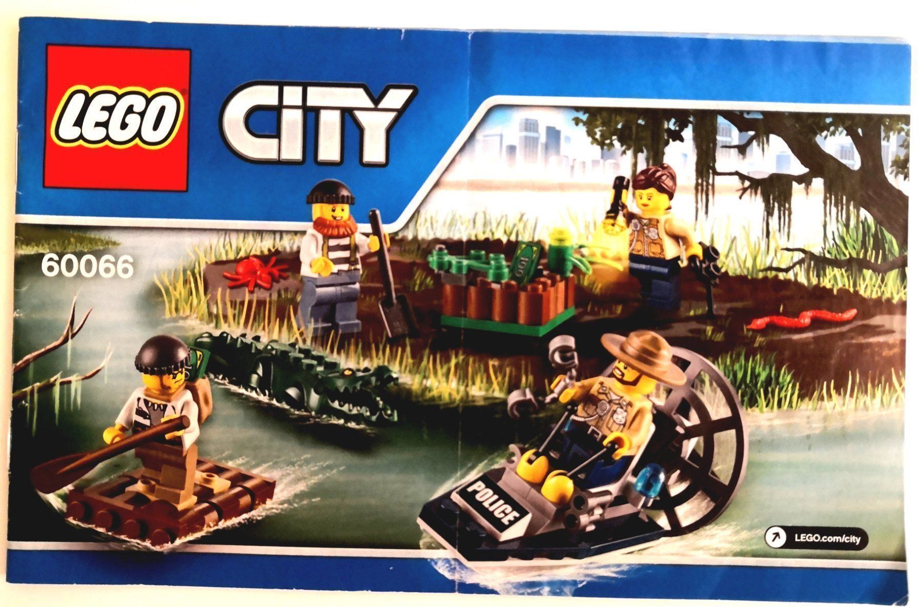 Lego Giocattoli: Bauanleitung - LEGO 60066 Sumpfpolizei – Usato da Brunnen venduto da Wika-Shop