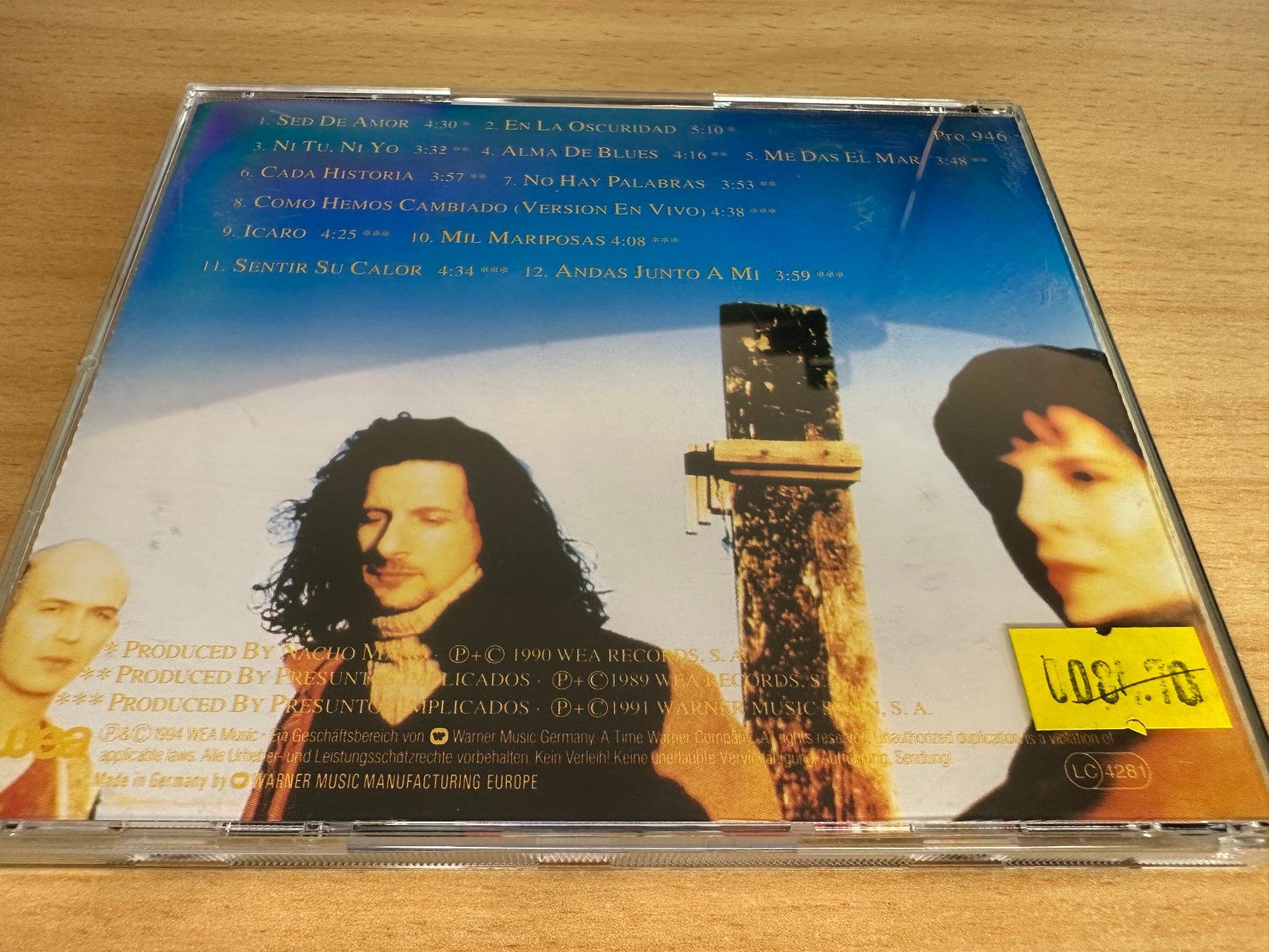 CD: Presuntos Implicados – Paso A Paso – Usato da Rikon im Tösstal venduto da Alpenmutz 1